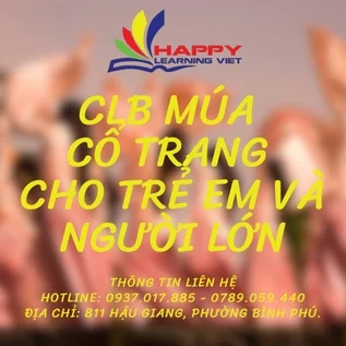🌸 TÌM LẠI VẺ DUYÊN DÁNG CỔ ĐIỂN: CLB MÚA CỔ TRANG TẠI HAPPY LEARNING VIỆT