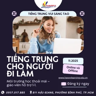 BỨT PHÁ SỰ NGHIỆP VỚI TIẾNG TRUNG ỨNG DỤNG: LỘ TRÌNH ĐỘT PHÁ CHO NGƯỜI ĐI LÀM